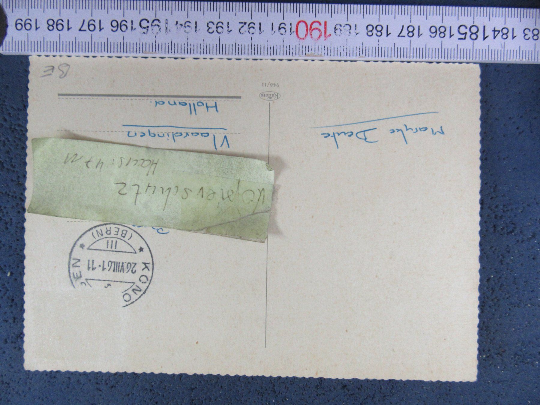Cartoline postali: BERN 1961 AK BE – Usato da Ettingen venduto da Hausi4711 1
