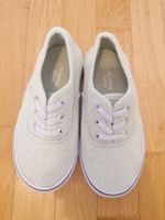 Kinder Stoffschuhe hellgrün, Grösse 28