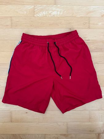 Burberry Badeshorts Shorts Gr. S rot für Herren