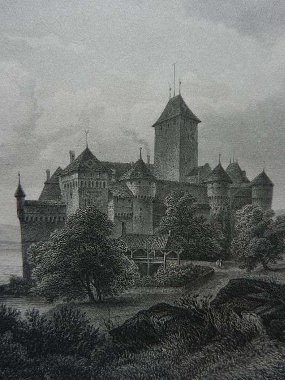 Gravures: Schloss Chillon – D'occasion à Risch par Rischli15 5