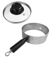 REMUNDI Bratring Grillring mit Deckel ø14cm