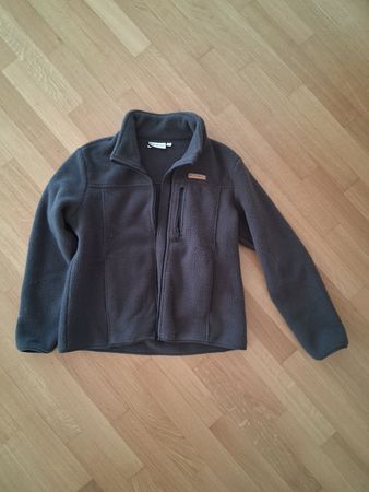 Bergmensch Fleecjacke Grösse XL Dunkelgrau 
