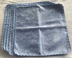 6 STOFF SERVIETTEN NEU 40X40CM