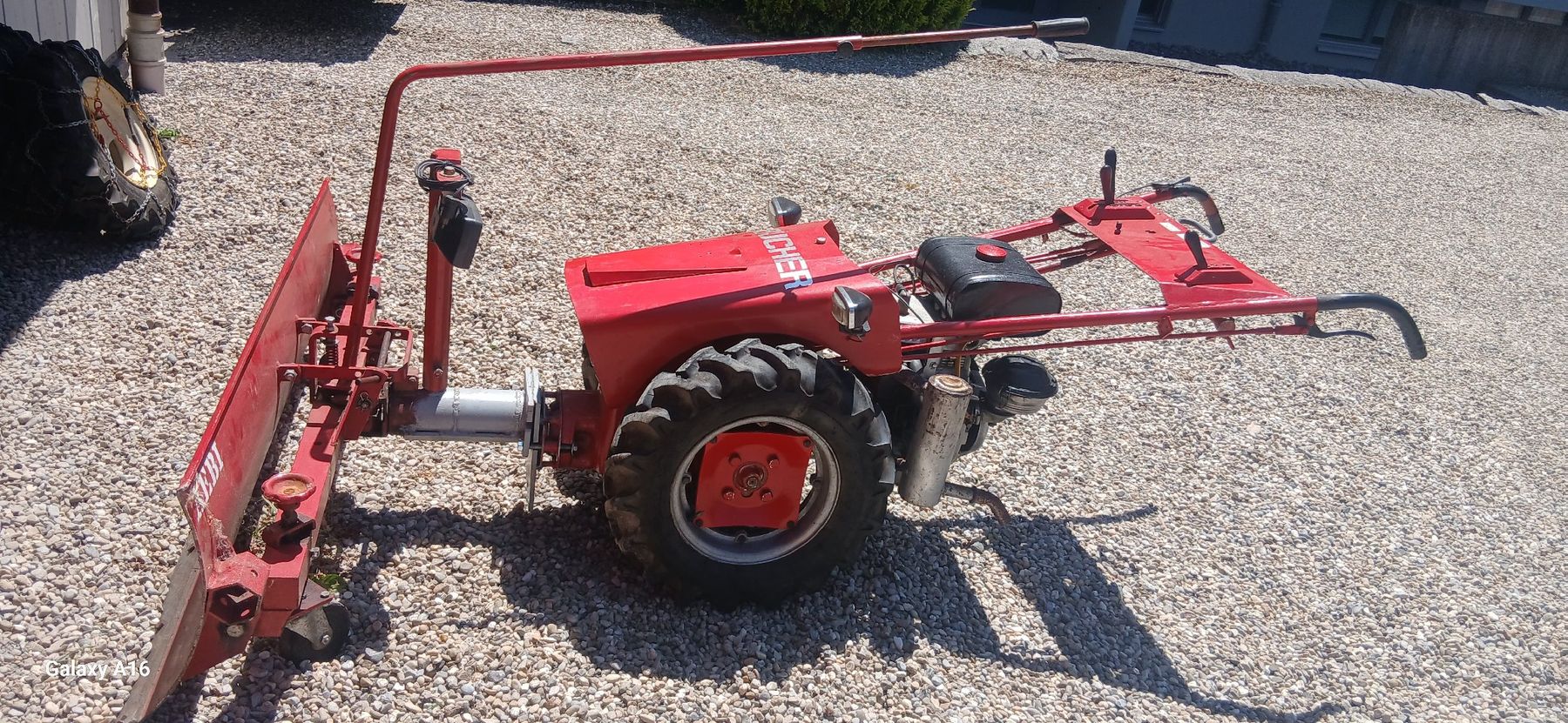 Bucher Traktoren: Bucher M600 mit Pflug – Gebraucht aus Altishofen von Buriod 8