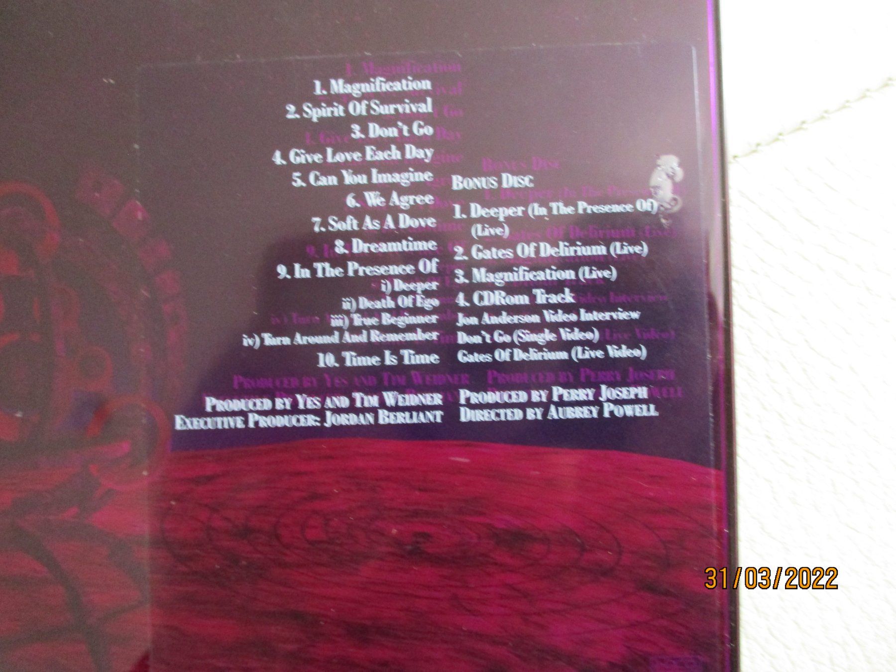 CD: Yes --  Magnification, Strictly Limited Edition – Nuovo (secondo la descrizione) da Liestal venduto da Disc-Point 2