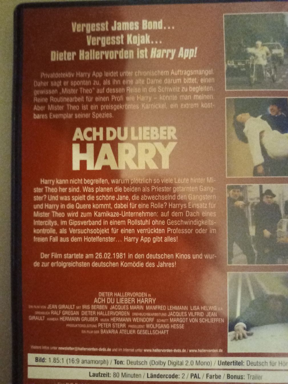 Alle DVDs: DVD "Ach du lieber Harry" Klassiker Komödie – Gebraucht aus Tann von Veebee6 1