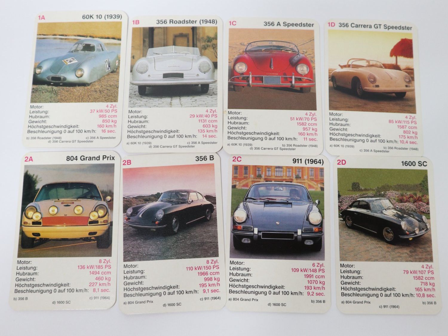 Giochi: Porsche Quartett Mega Trumpf, Top Zustand – Usato da Eschenbach SG venduto da Astalavista 2