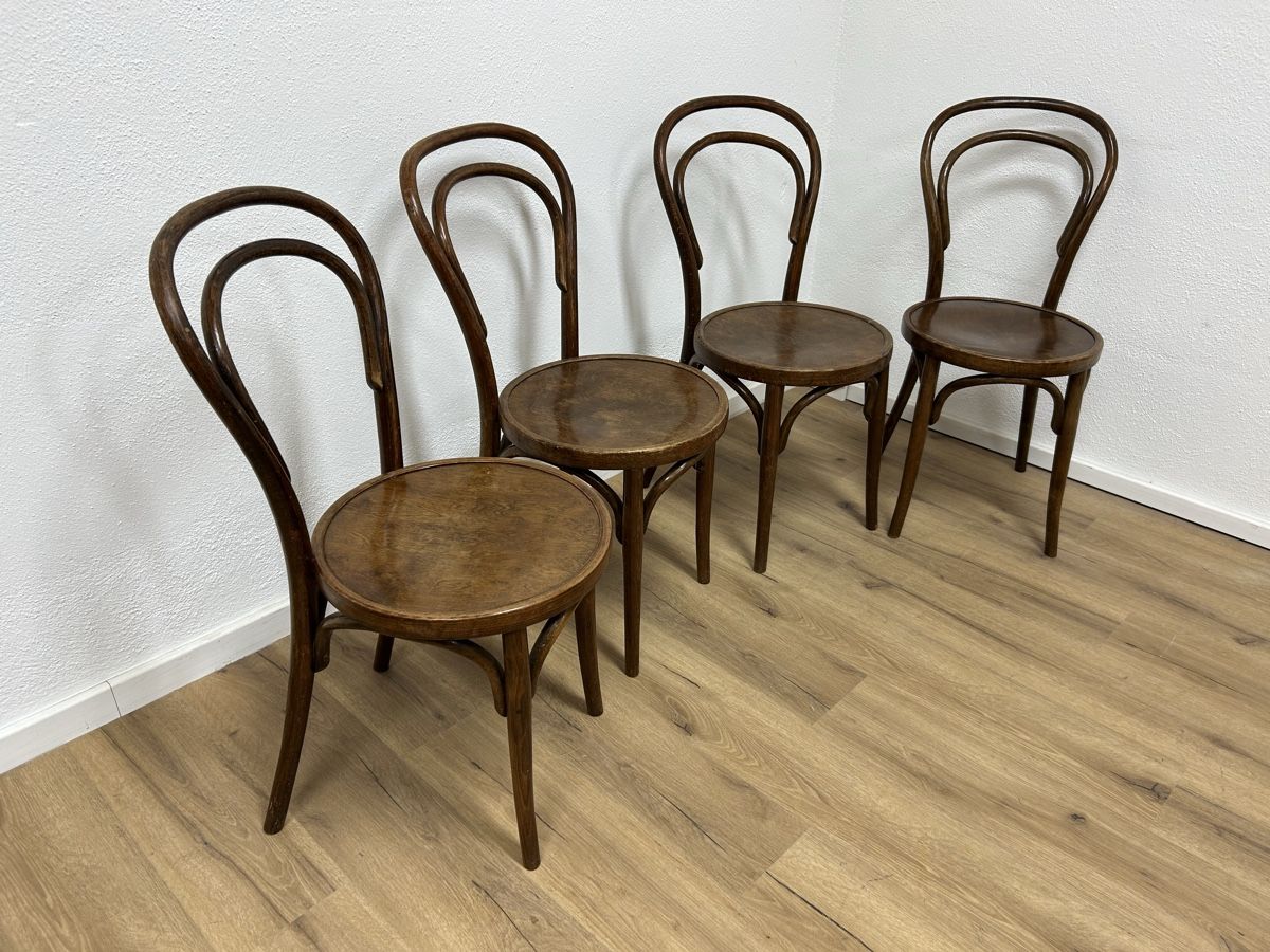 Horgen Glarus Sedie: 4er Set Horgen Glarus Bistrostühle – Usato da Basel venduto da MoebelSackmann 2