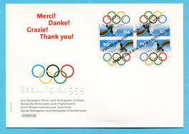 Sonderausgabe Olympische Spiele Seoul 1999 nicht verausgabt