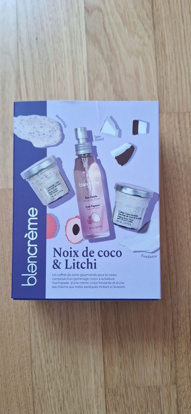 Soins hydratants: Blancrème, Coffret "Noix de Coco & Litchi" – Neuf avec emballage d'origine à Lussery-Villars par pousinete02