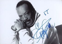 Quincy Jones 1933-2024 Autogramm signiert Foto 20x29cm
