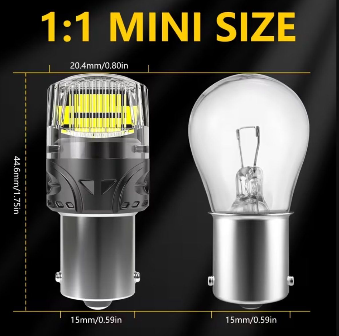 Alle Autoersatzteile: 2pcs P21W LED bulbs – Neu (gemäss Beschreibung) aus Allschwil von d.genchev 2