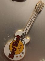 Hard Rock Cafe Guitar Pin San Francisco