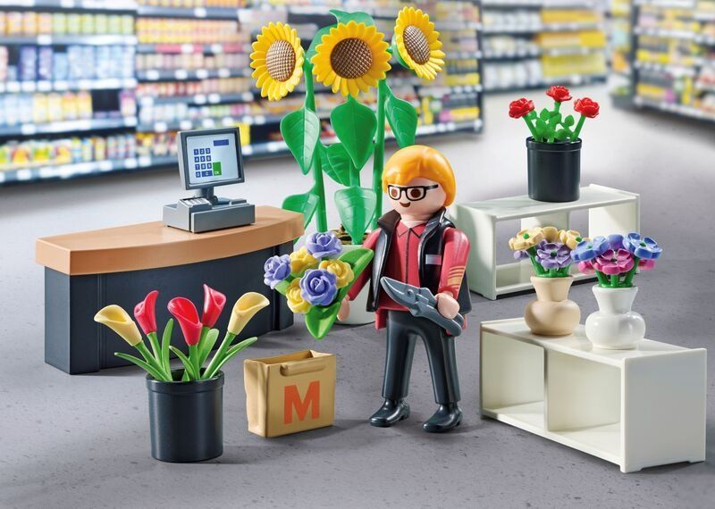 Playmobil City Life - Coffret Fleuriste à Emporter 5639 - Neuf Sous Boîte