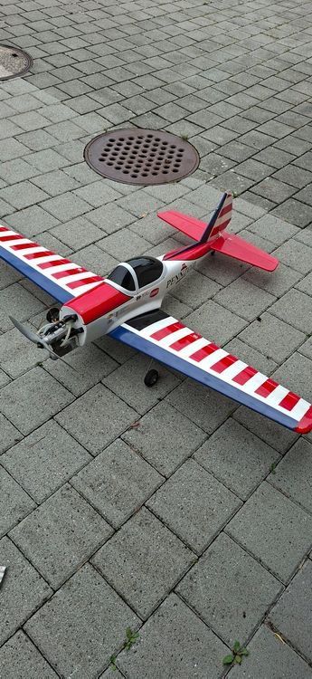 Modellbausätze & Standmodelle: Chipmunk mit os 2 takt motor 655 cm – Gebraucht aus Liesberg von Concombres8478