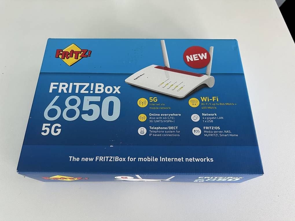 Modem & Router: FRITZ! Box 6850 5G International 2000 2928 – Usato da Appenzell venduto da zueri_appenzell 2
