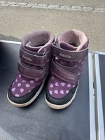 Geox Kinderschuhe Amphibiox lila Herzmuster akzeptabel