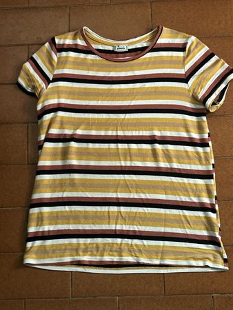 T-shirt Pimkie rayé multicolore taille 36 bon état