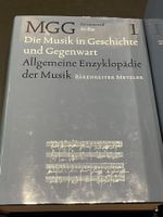 buch, die musik in geschichte und gegenwart, 29 bände, MGG