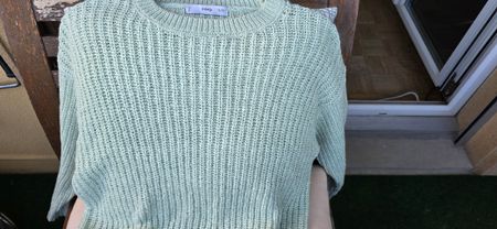 Pull Vert pomme MNG taille S