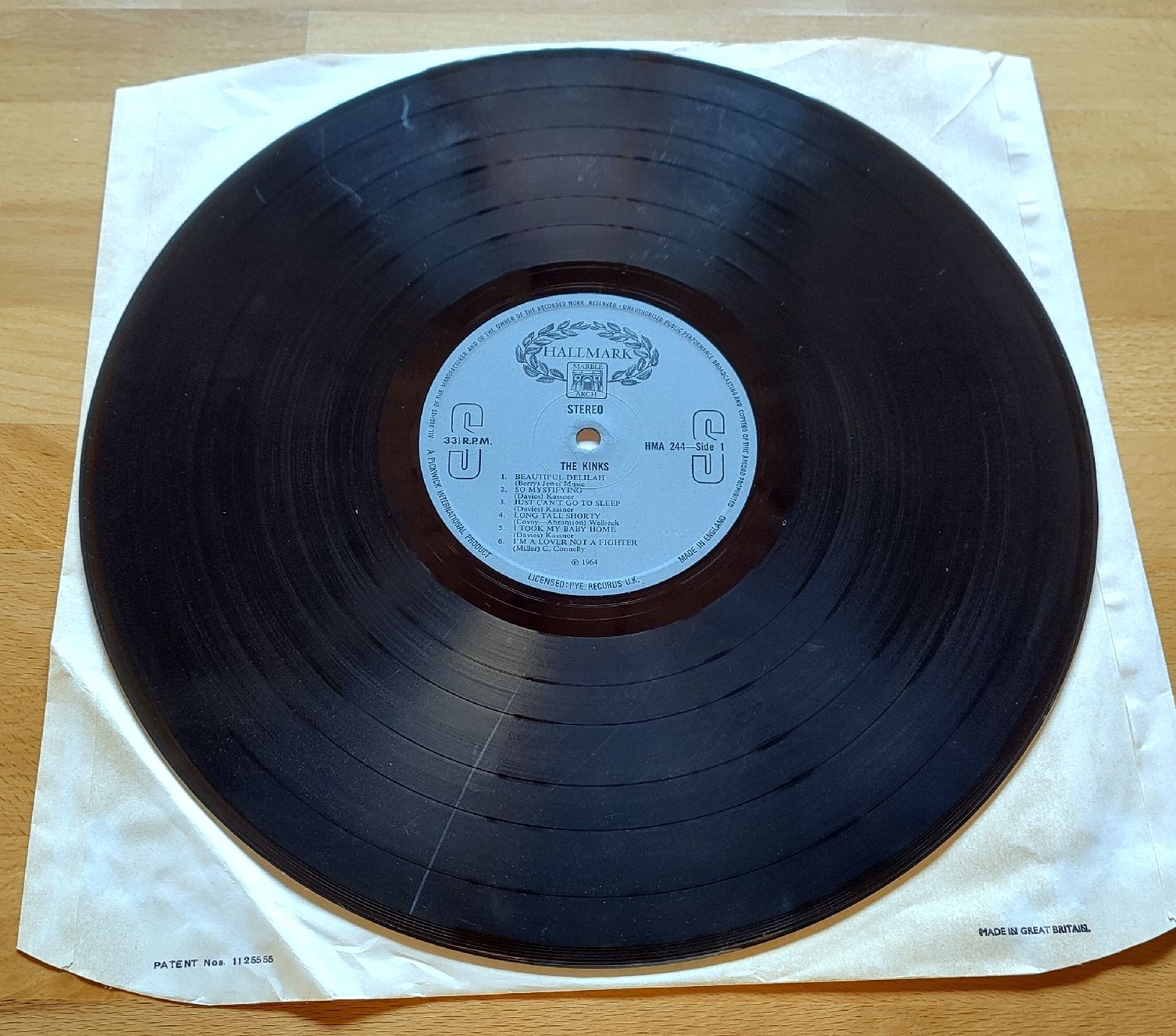 Schallplatten: The Kinks Vinyl LP von 1964 – Gebraucht aus Bonaduz von Gluehwuermchen44 3