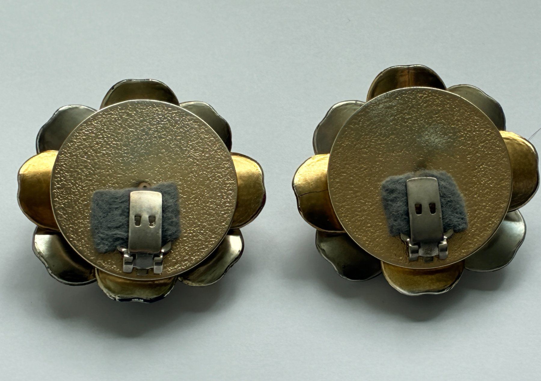 Spille & Fermagli: Vintage Schuhclip Metall in Blumenform – Usato da Kloten venduto da Nephty 4