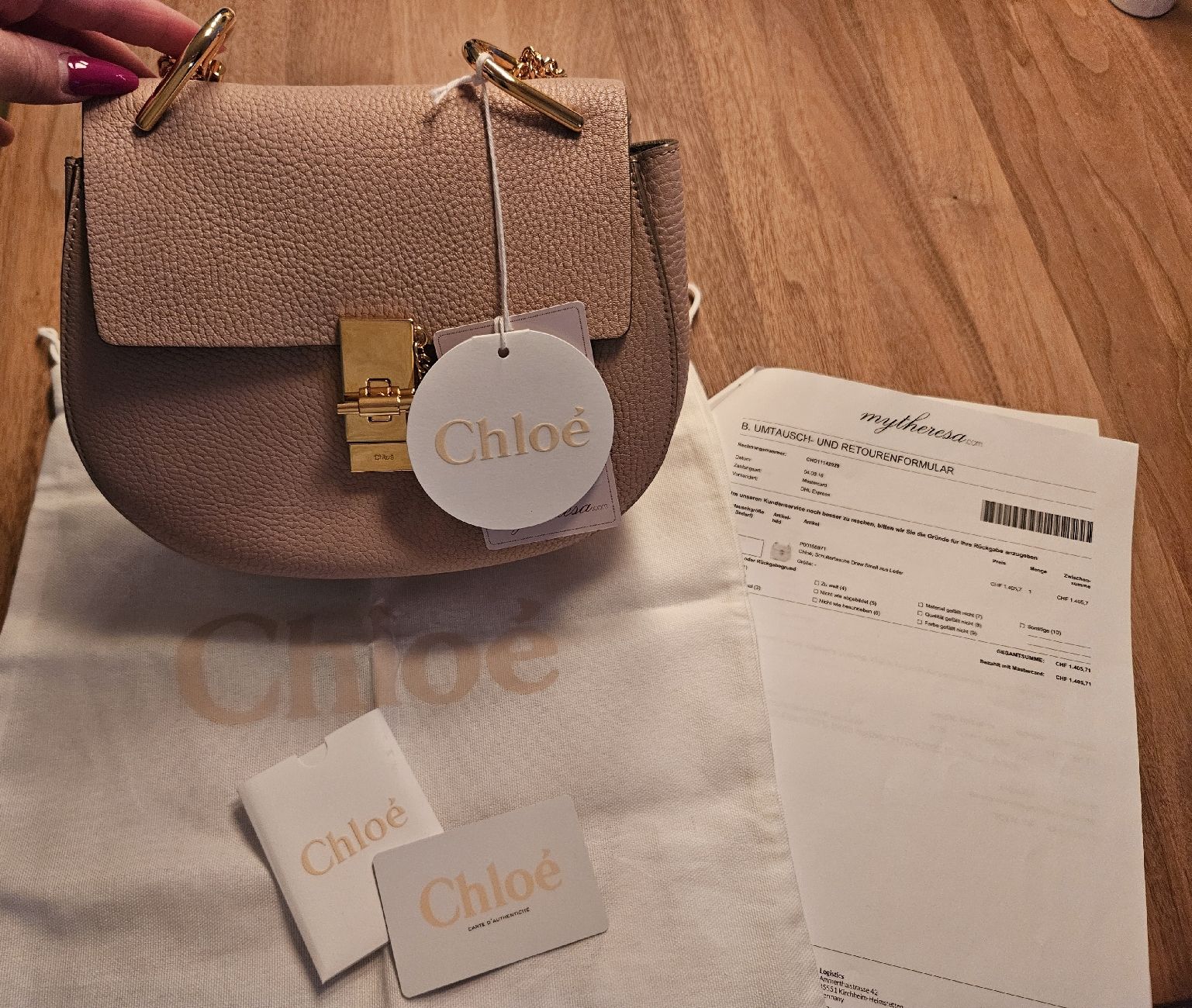 Chloé Borse da donna: Chloé Drew Small shoulder bag – Nuovo (secondo la descrizione) da Baden venduto da tesorino73 1