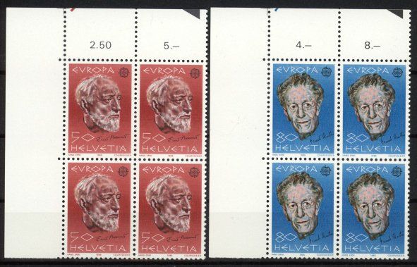 Tutti i francobolli: 1985, Europa, Viererblöcke ** – Nuovo (secondo la descrizione) da Willisau venduto da Vollstempel