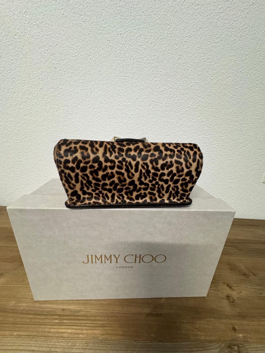 Jimmy Choo Borse da donna: Jimmy Choo Umhängetasche mit Leopardmuster-Neu – Nuovo e nell'imballaggio originale da Dänikon ZH venduto da rh7_xmx2 3