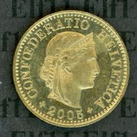 CHF___0.05 2005 -unz 5 Rappen