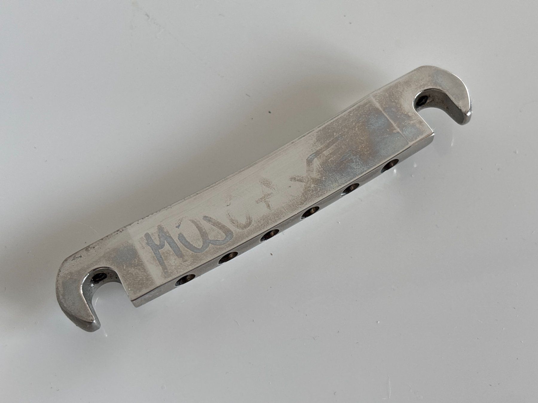 Strumenti musicali: Mojoaxe Compensated Wraparoud Tailpiece Gibson Les Paul 50s – Usato da Basel venduto da Goldenera777 4