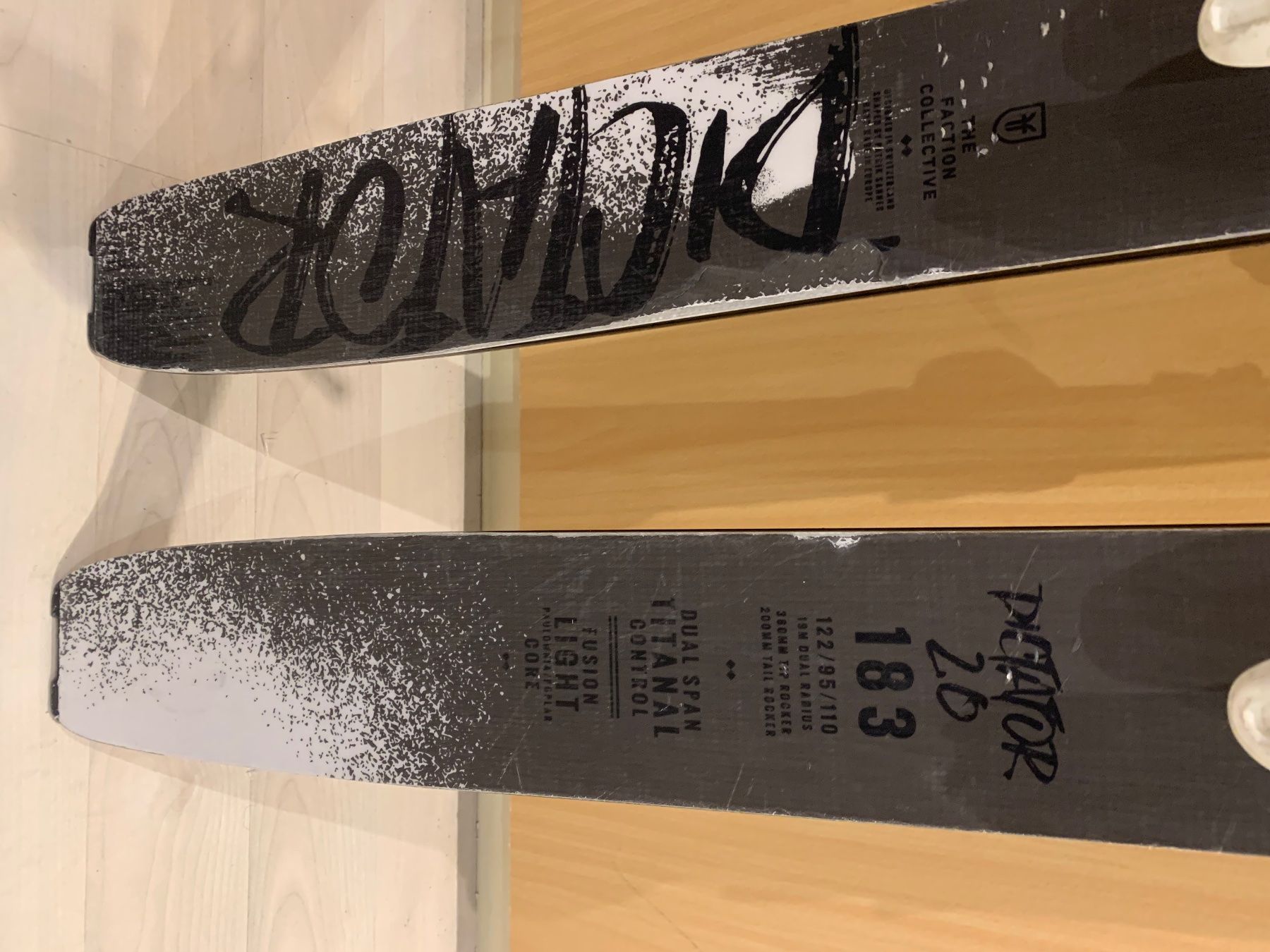Sci: Faction All Mountain Skis – Usato da Rossiniere venduto da mar_h9d6 5