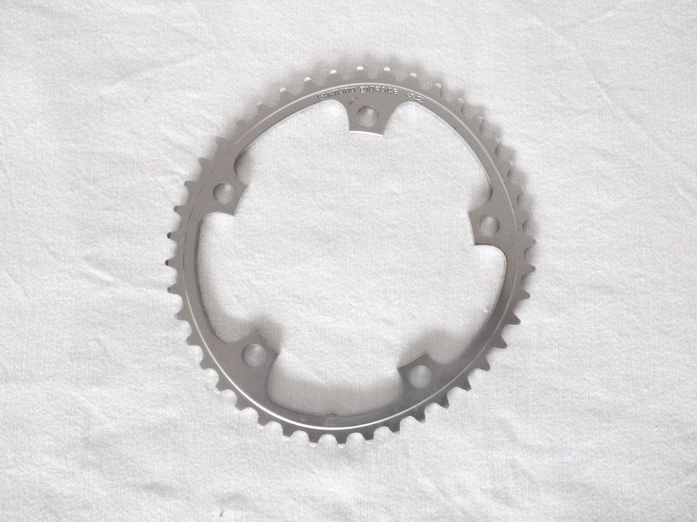 Couronne Shimano Biopace 42 Dents – Alliage Léger, Vintage Pour Vélo Course
