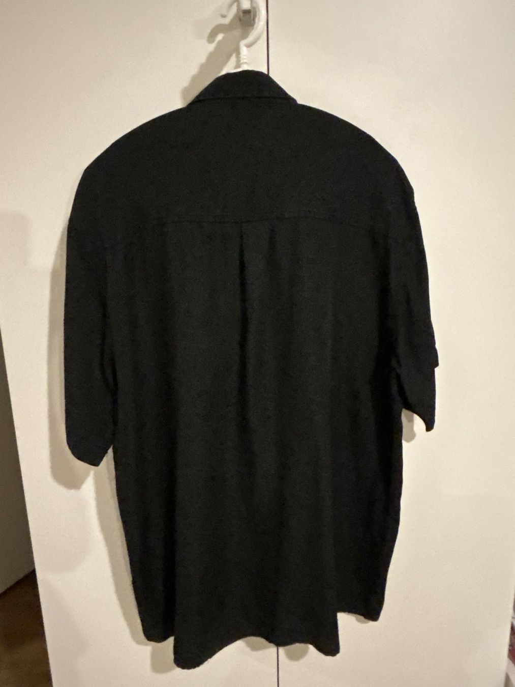 Camicie: Herren Kurzarm Hemd schwarz – Usato da Brunnen venduto da Nala2929 6