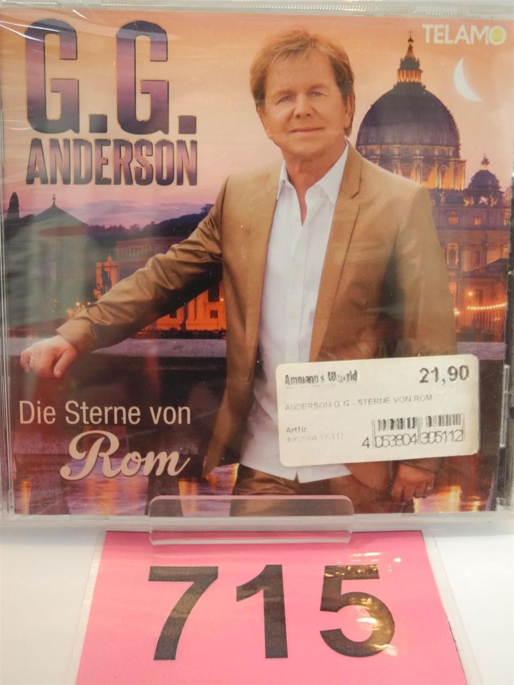 CD: CD G.G. Anderson , Nr. 715 – Nuovo e nell'imballaggio originale da Kottwil venduto da Crazyrolf