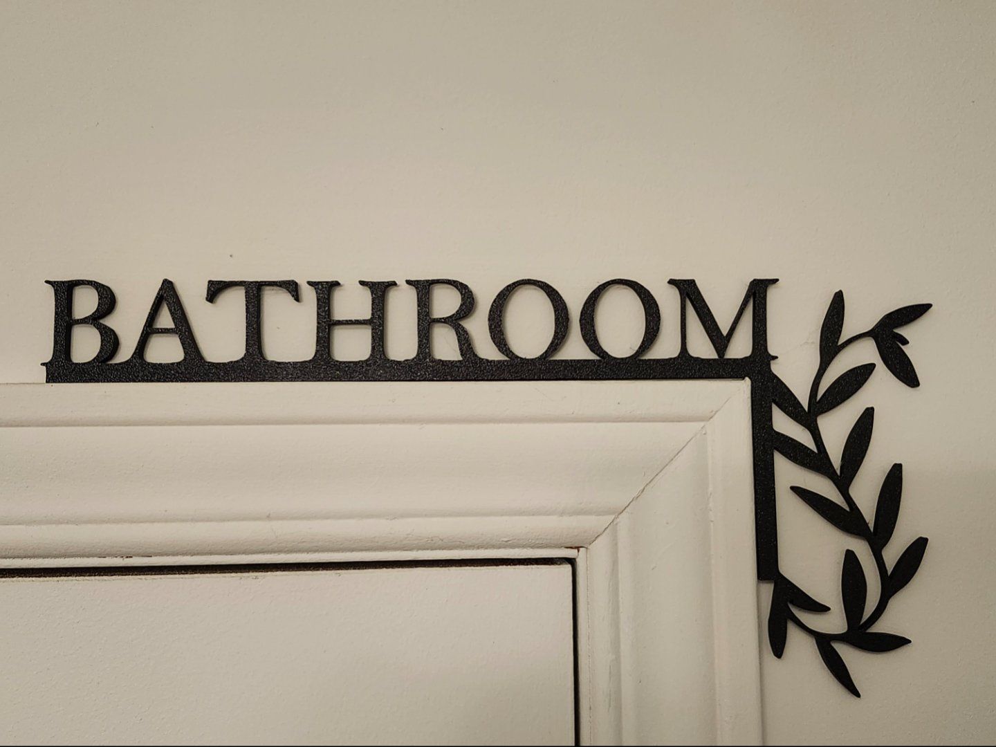 Alle Dekorationen: Décoration de cadre de porte - Bathroom – Neu (gemäss Beschreibung) aus Corminboeuf von MrGP87