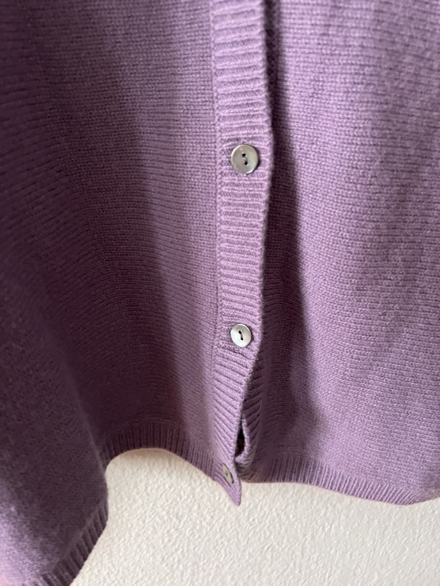 Luisa Cerano Giacche: Strickjacke Luisa Cerano, Gr. 42, violett  – Usato da Solothurn venduto da Brini06 2