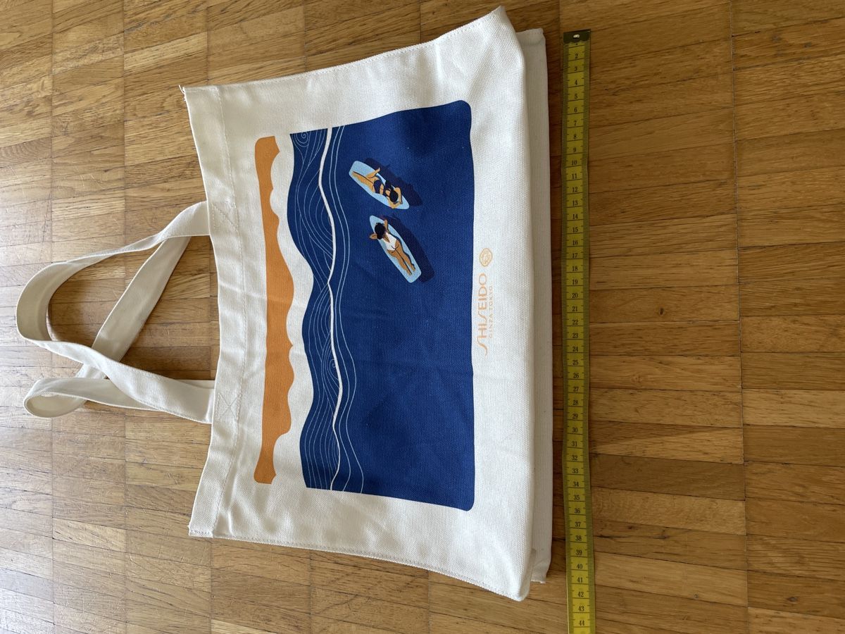 Borse: Shiseido Canvas Tote Bag Beach – Nuovo (secondo la descrizione) da Neuchatel venduto da shi_9fzw 2