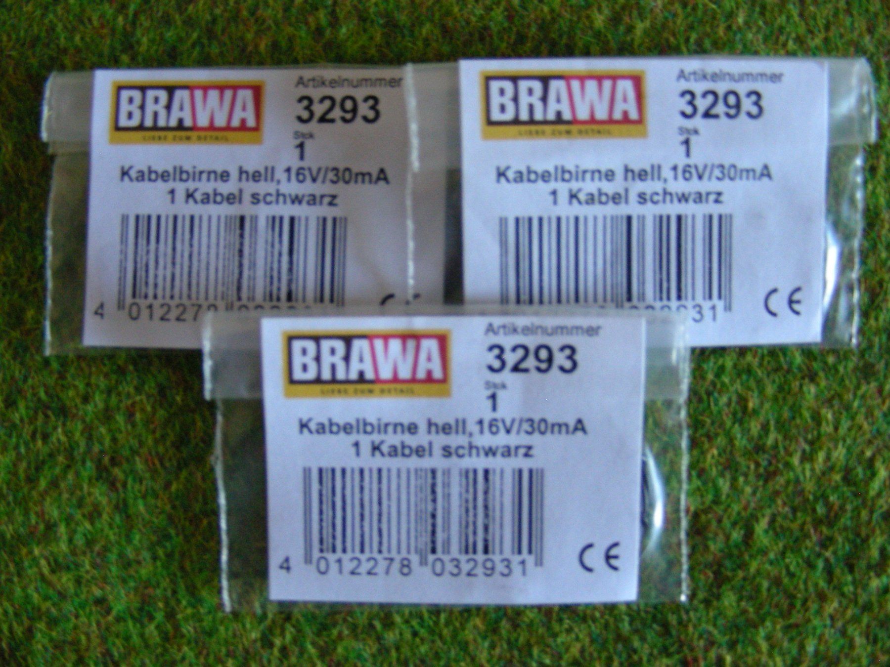 Brawa Modellini di ferrovie: Brawa éclairage 3 Pc. – Usato da Villars-Burquin venduto da Rodjeurs