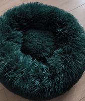 Panier pour chien/chat doux vert foncé , comme neuf