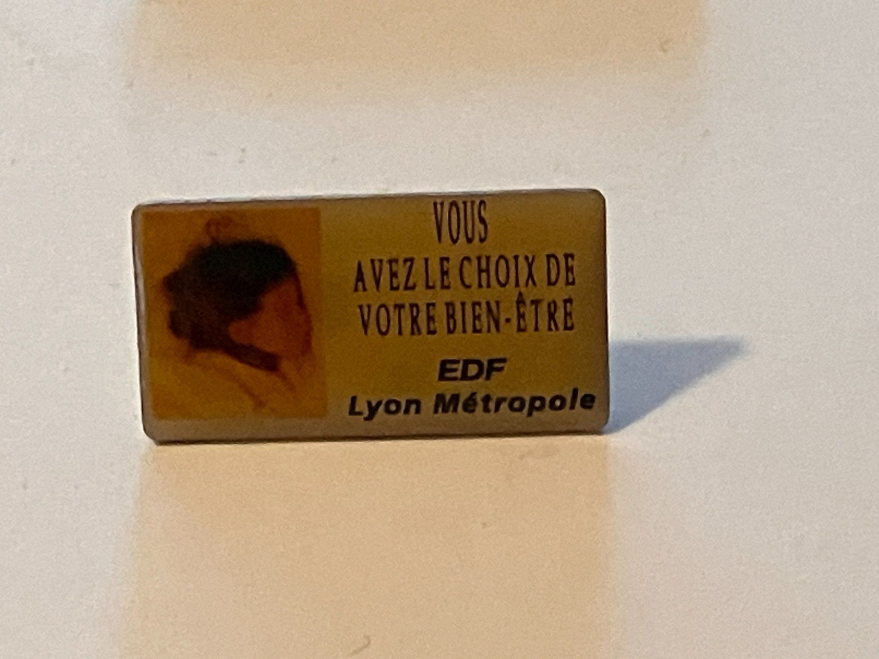 Plaketten & Abzeichen: 1 Pin EDF Lyon Metropole – Gebraucht aus Basel von djwwpp