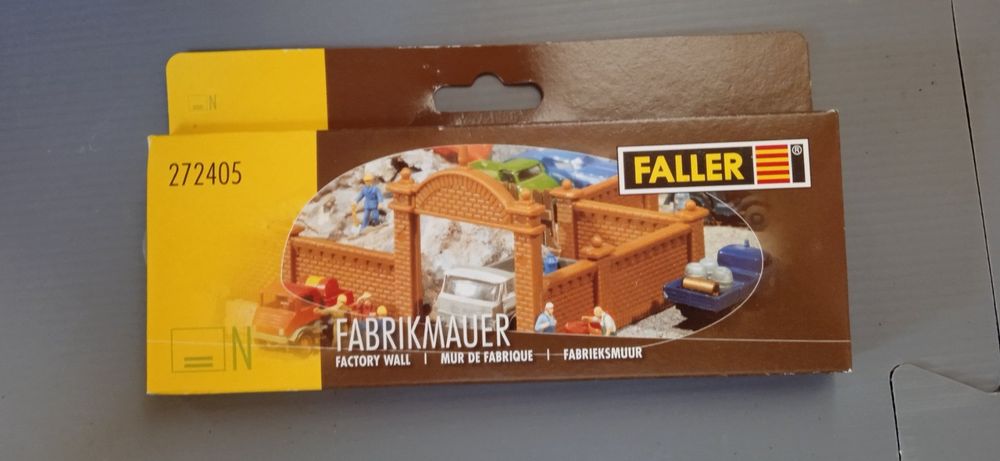 Spur N Faller 272405 Fabrikmauer (Gebraucht) in Langenbruck für CHF 5