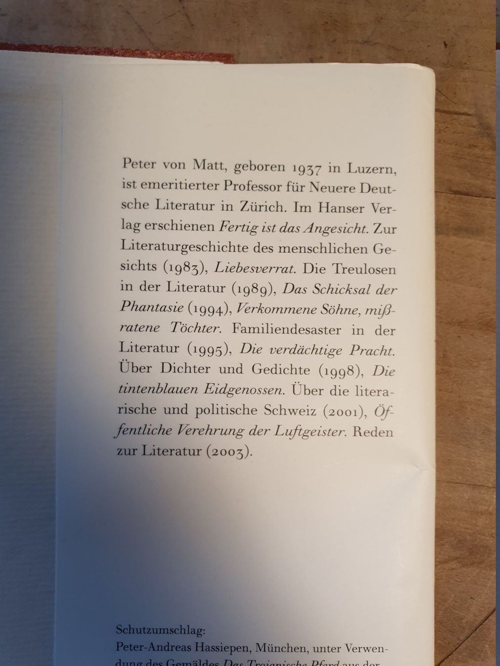Libri: Die Intrige - Peter von Matt - Hanser - Deutsch – Usato da Zürich venduto da loosebone 5