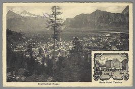 BAD RAGAZ, BADE-HOTEL TAMINA