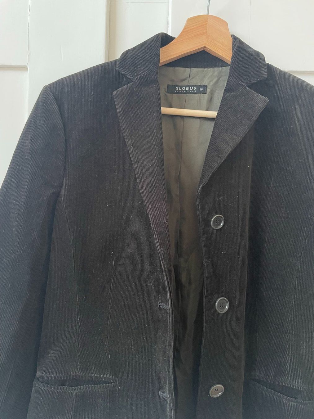 Globus Jacken: GLOBUS Essentials Cordblazer dunkel, Gr. 36 – Gebraucht aus Neukirch an der Thur von bee88 4