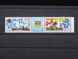 DDR 1989 Pfingsttreffen der Jugend **