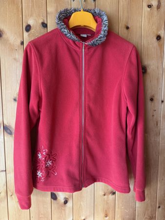 Fleece Jacke Faserpelz Sunset