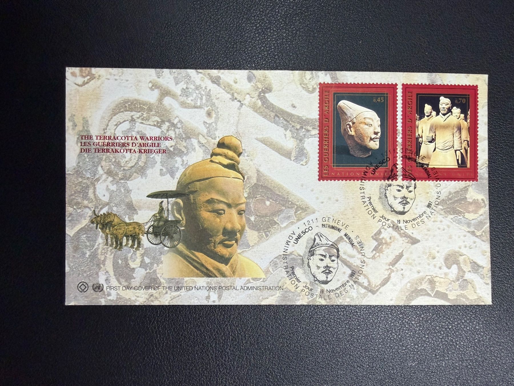 Tous les timbres: UNO Genf FDC 1997 – D'occasion à oberrüti par jeanmei
