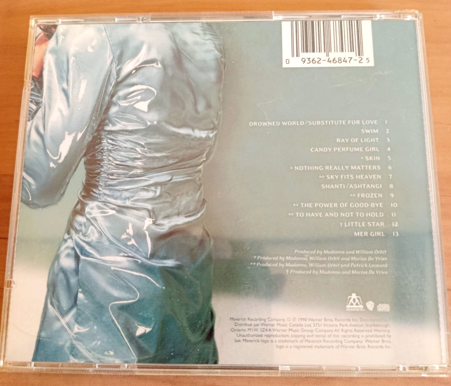 CD: CD: Madonna - Ray of light – Usato da Bern venduto da Delphin77 1
