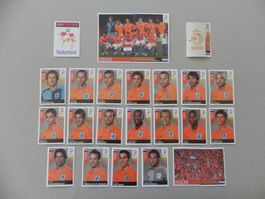 Panini Fussball EM Euro 2008 Holland 26 Stück Nr. 254 - 278